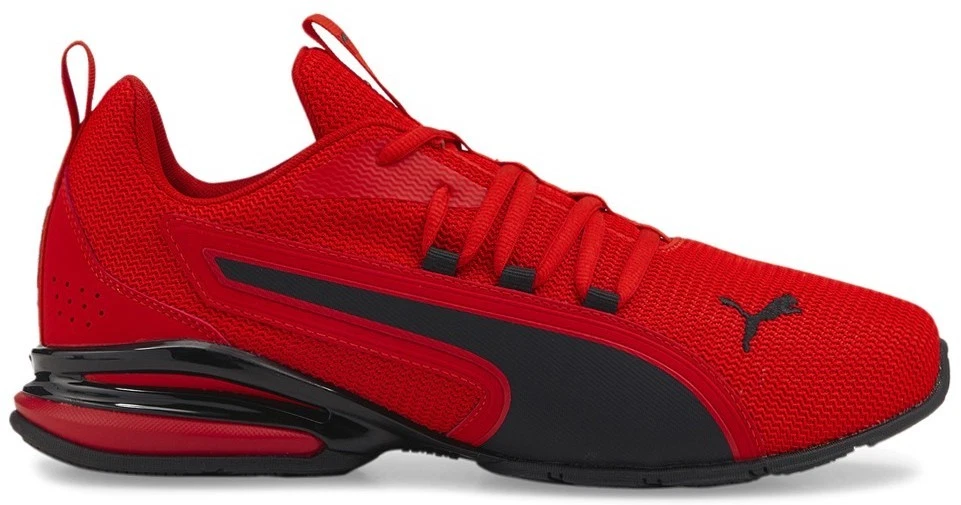 Puma Axelion Spark Black High Risk Red for sale | eBay