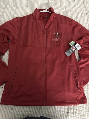 Tampa Bay Buccaneers Jacket Teflon Ecolite Size Medium NWT NFL Apparel Football