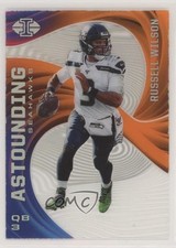 2020 Panini Illusions Astounding Orange Russell Wilson #A13 9ij