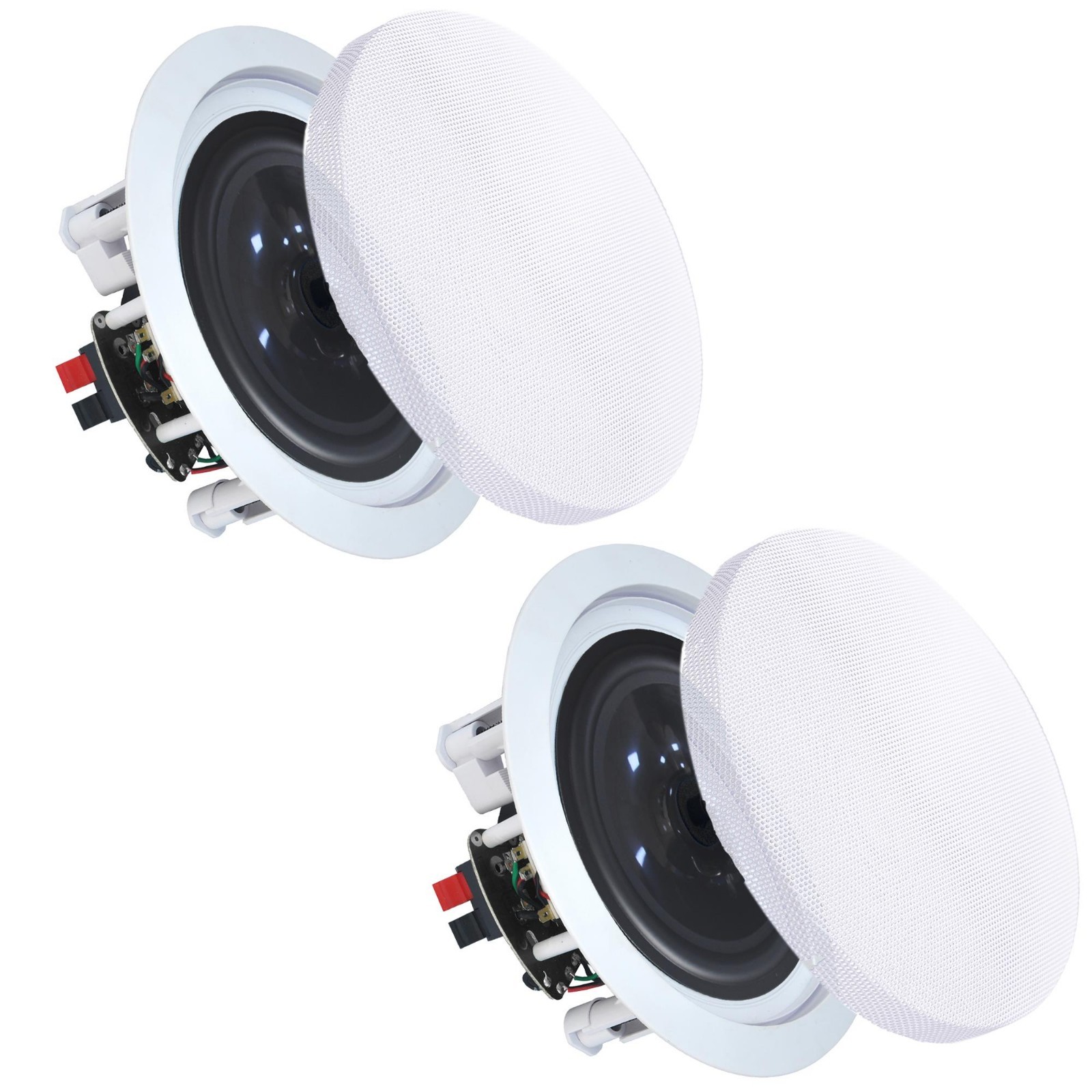 Home Stereo System Kit 7.2 CH 2500 W with 4 Qty of 8&rdquo; Ceiling Speaker 300 W Each