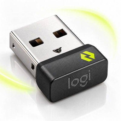 Logitech Logi Bolt USB-A Empfänger Receiver 956-000008 für Maus und Tastatur