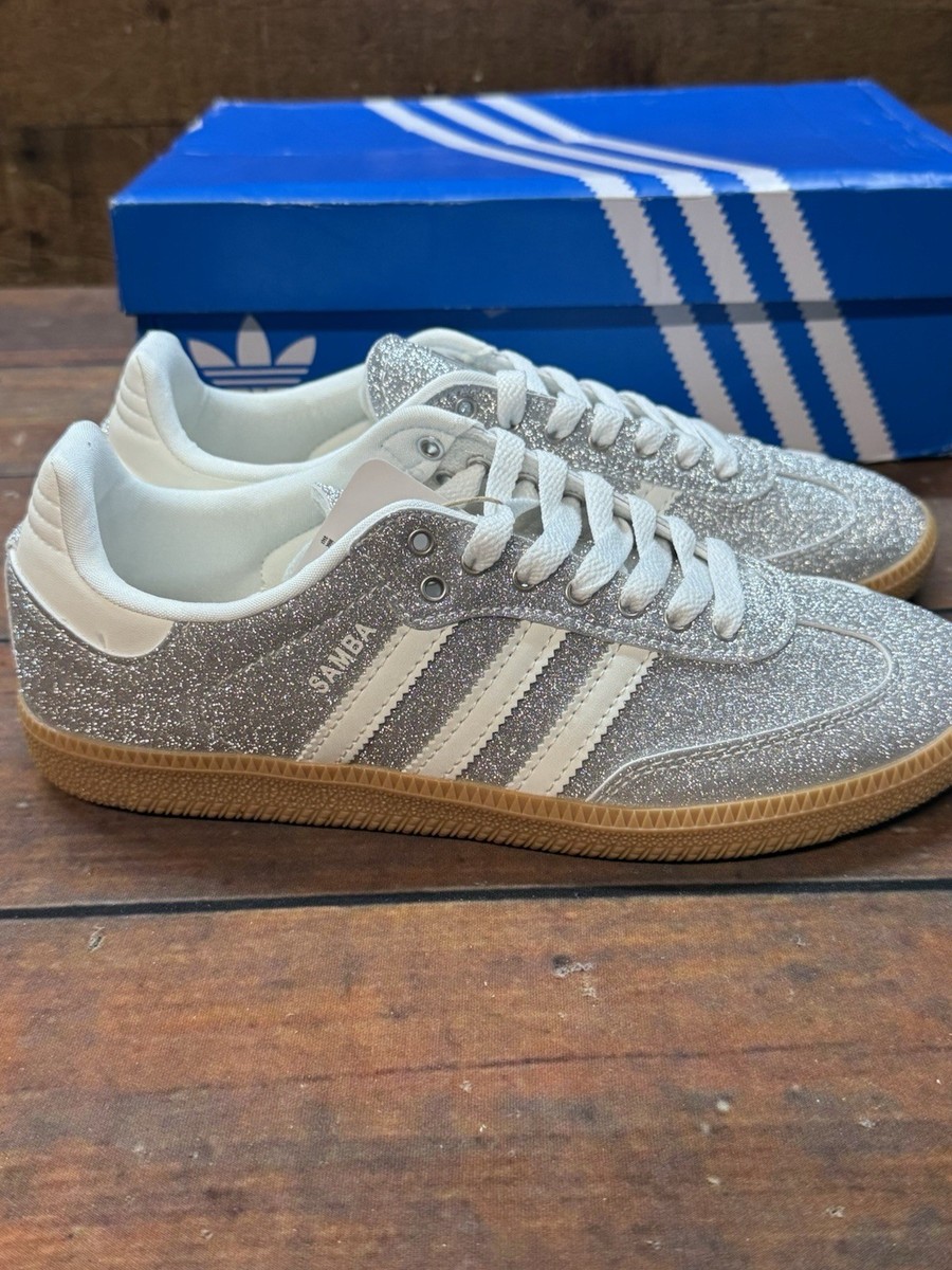  Samba OG W シルバー 6 Size 6.5 - adidas Samba OG Supplier Colour Off White Silver