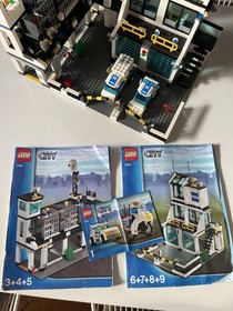 LEGO 7744 City Police Headquarters 90% Complete INCOMPLETE Sold As Is