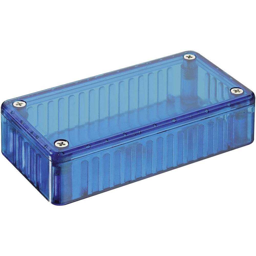 Boîtier électronique 1591 DTBU transparent pour inspection LED rapide