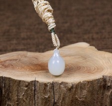 White Antique Original Jade Antique Chinese Necklaces & Pendants