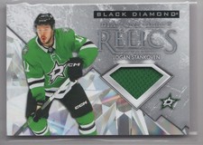 2024-25 Upper Deck Black Diamond Debut Relics Jersey Logan Stankoven Dallas