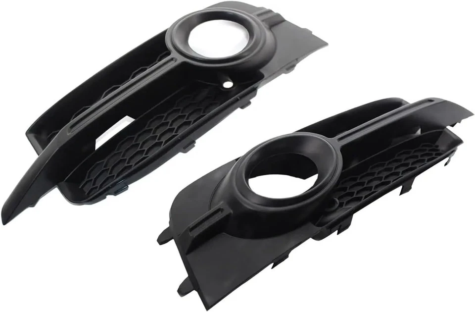 Cubierta de rejilla de luz antiniebla lateral izquierdo y derecho del parachoques delantero para Audi A1 2011-2014 Foto 2 de 4