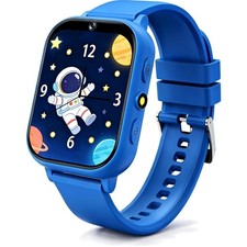 Kids Smart Watch Silicone 1.83-Inch Touchscreen Camera Games Educational