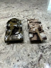 Wow Toyz Pull Back Army Armoured US Vehicle Metal Tank Militaria Military Lot 2