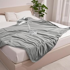Waterproof Blanket for Bed Couch, Sherpa Fleece Throw, 50x60