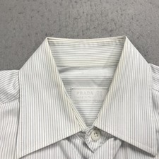 PRADA White Regular Size Shirts for Men for sale