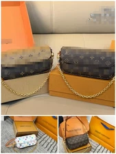 2026handbag crossbody bag  with box high quality size 21cm