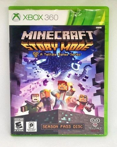 Minecraft Story Mode Xbox 360 Game No Manual Tested & Working Fast Tracked Ship