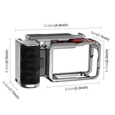Protective Cover Frame Cage Kit for DJI OSMO Action 6 Camera Accessories