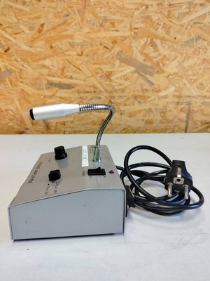 Monacor PAM-10 Paging Amplifier Durchsageverstärker defekt / Bastler (L17 1116)
