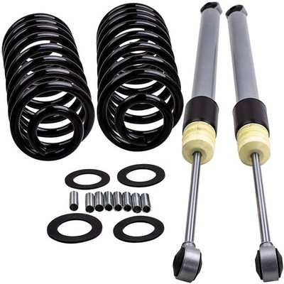 Rear Suspension Airto Coil Spring Conversion Shocks Pair For Hummer H2 2003-2009