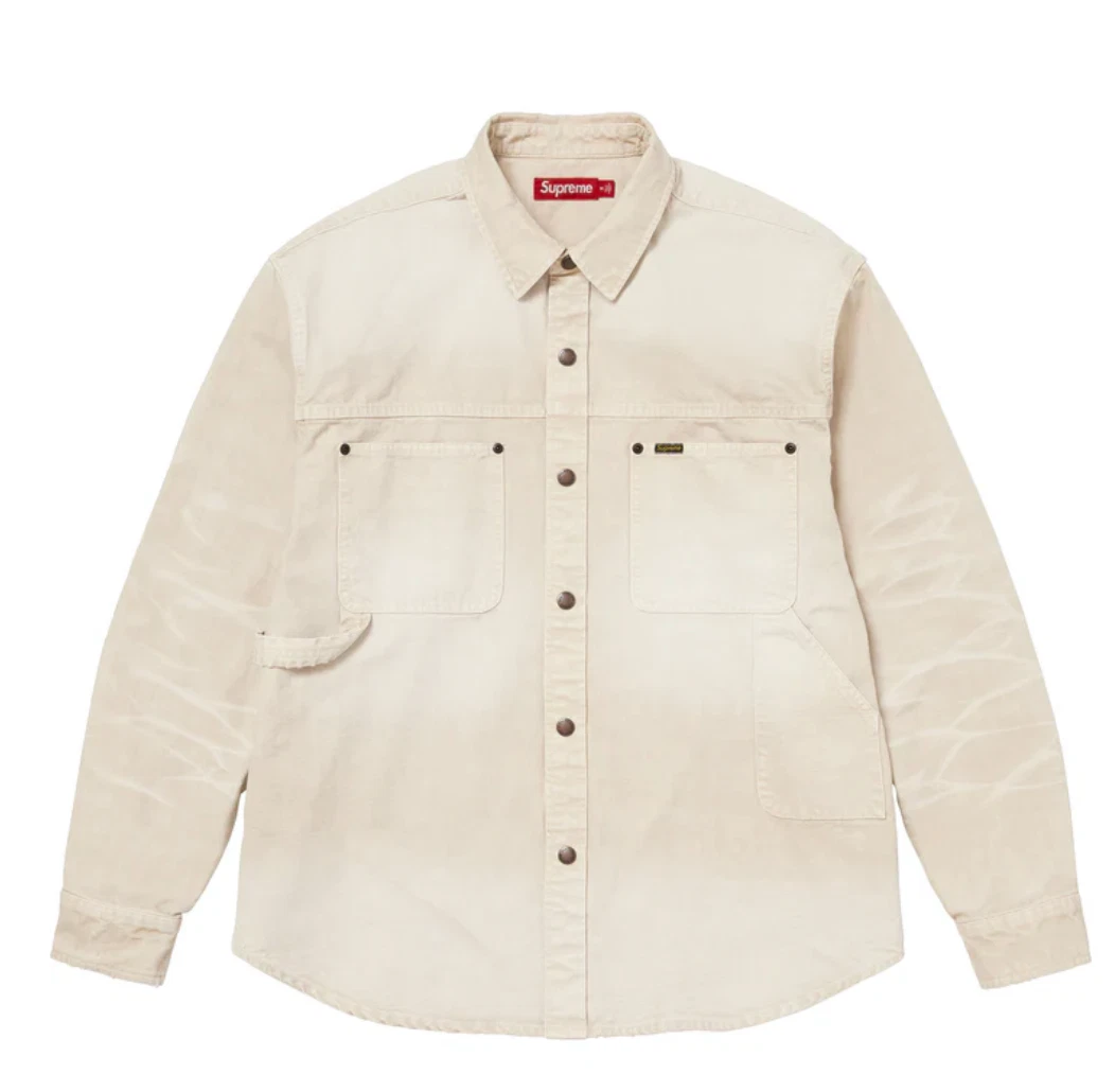 Supreme Long Sleeve White Shirts for Men for sale | eBay