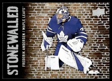 2018-19 Upper Deck Stonewalled Frederik Andersen #SW-18