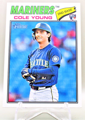 2026 Topps Heritage - Cole Young #142 Mariners (RC)
