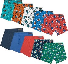 Fruit of the Loom boy/Toddler Boxer Briefs 10 Assorted size 2T/3T