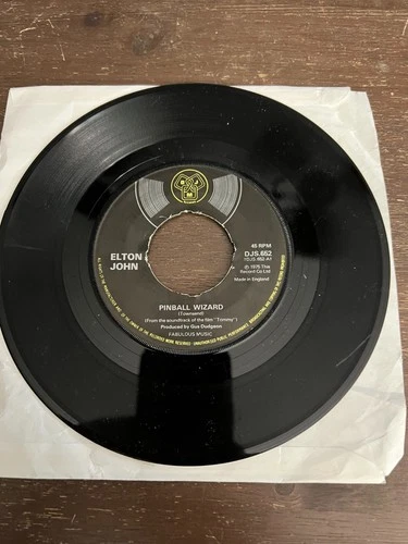 Vinyl 45 RPM Record Elton John - Pinball Wizard / Harmony