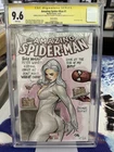 Amazing Spider-Man #1 CGC SS 9.6 Frank Cho Sketch, Sabine Rich Colors, Original