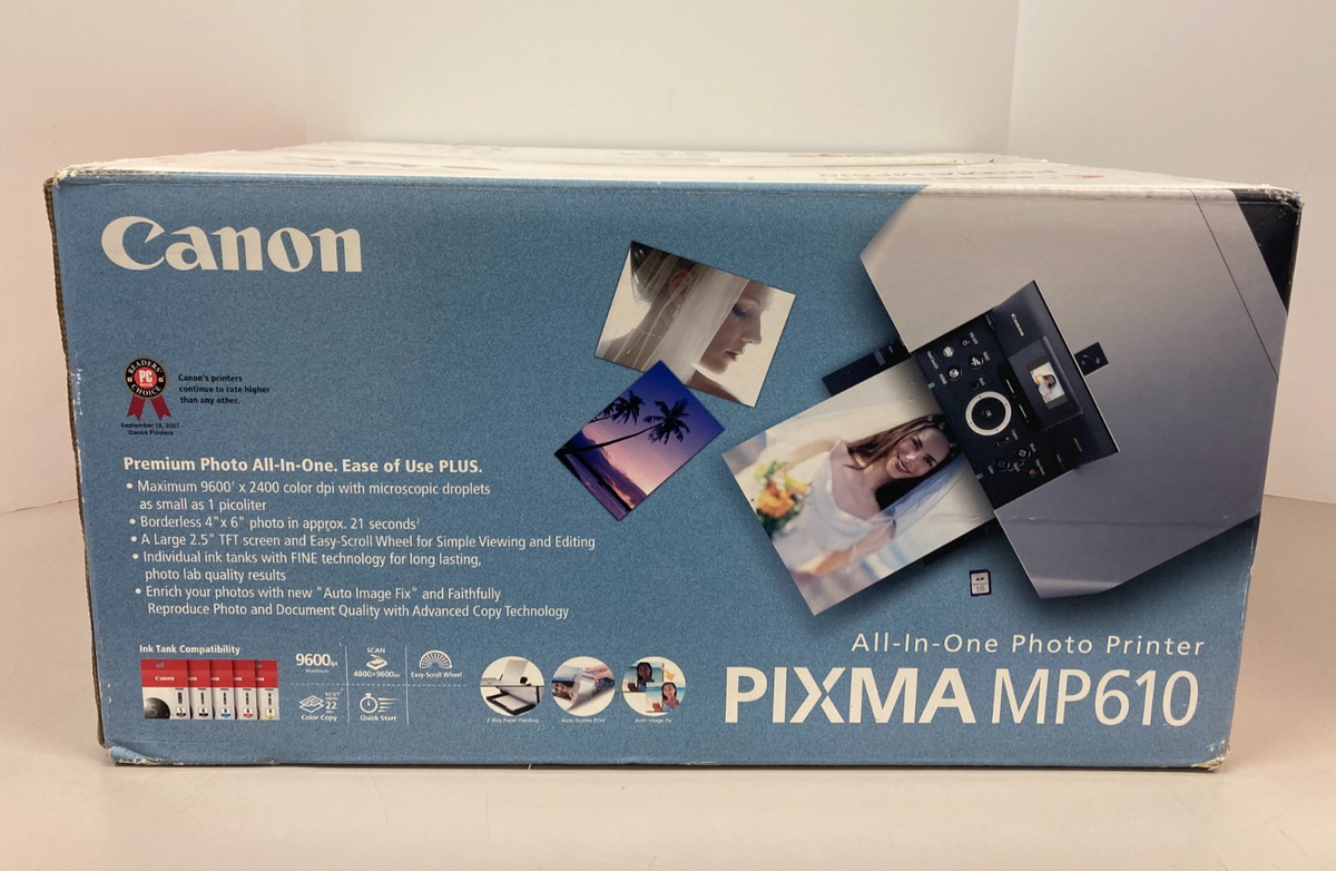 Canon PIXMA MP610 All-In-One Inkjet Printer for sale online | eBay