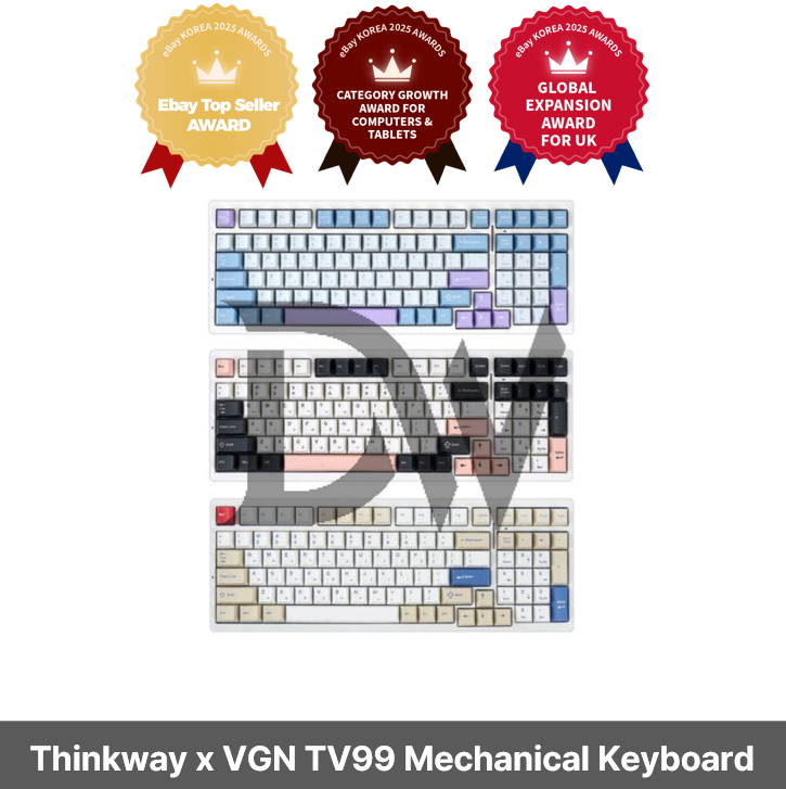 waragoya Thinkway x VGN TV99 Wireless Mechanical Keyboard 3 Colors (KR