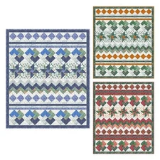 Keene Valley Lap Quilt/Wall Hanging/Runner pattern by Trillium Ridge Quilt