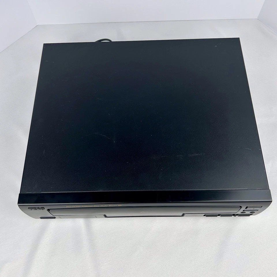 TEAC PD-D1200 CD Player 5-Disc Changer 1997 Tested Works - Image 3 of 4
