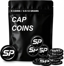 6Pcs Pickleball Paddle Weighted Cap Coins, Pickleball End Cap Weights Paddle Cou