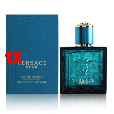 1 x Versace Eros Edt 50 ml Herrenduft