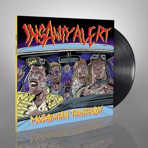 Insanity Alert - Moshemian Thrashody Ep - Vinyl Record - F72Z-image