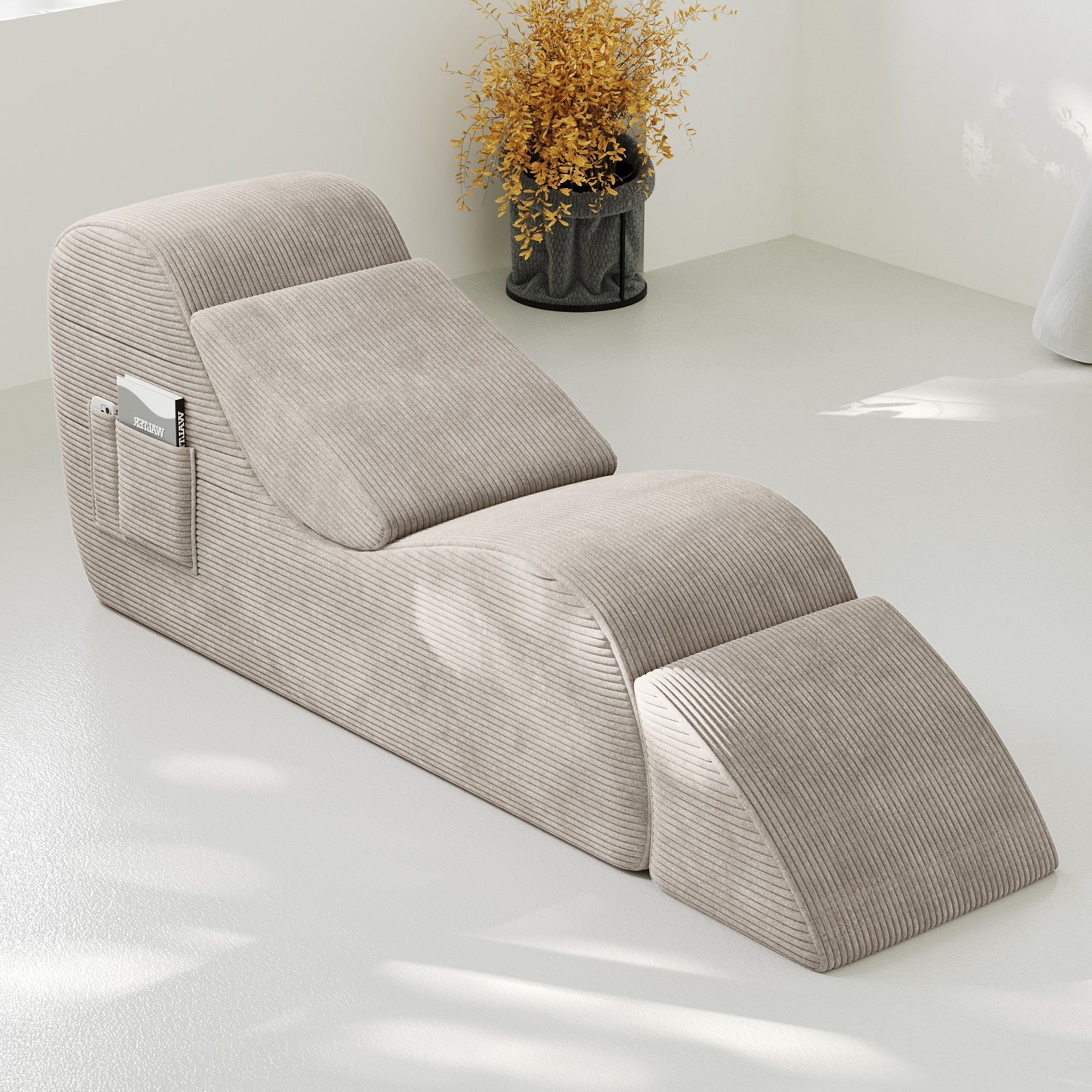 Yoga Recliner Ergonomic Yoga Sofa Yoga Chair Yoga Couch Chaise Lounge Tatami Bed