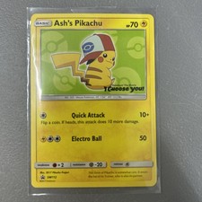 Ash's Pikachu SM112 Sm Regular on eBay