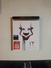 It Chapter Two 2 (4K Ultra HD, Blu-ray, 2019) W/ Slipcover, No Digital Code