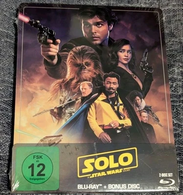 SOLO: A Star Wars Story Limited 🇩🇪 Blu-ray Steelbook NEU OVP OOP KULT RAR - Bild 1 von 2