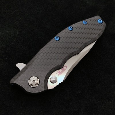 MOT EDC FENG LING Zirc 夜光貝 特別限定仕様 2off Zero Tolerance 0562CF Flipper Rick Hinderer Plain Edge Starburst