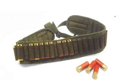 Zaino Caccia Mono-Spalla Con Cartucciera Elastica - Verde, Impermeabile, Per Calibro 12-20
