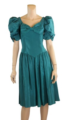 Do You Love Me? Vintage 80s Teal Party Prom Bridesmaid Dress sz 10 | eBay Do You Love Me? Vintage 80s Teal Party Prom Bridesmaid Dress sz 10 | eBay