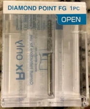 SHOFU Dental Robot Points Diamond Burs 0792-1 Round End Taper FG 1/pk NEW