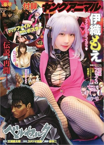Berserk serialization resumes Young Animal on sale on June 24. w/ clear file - Picture 5 of 6