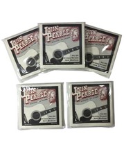 John Pearse Guitar Strings 5 Sets Acoustic 310NM Medium Bronze