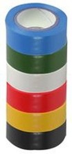 FLAME RETARDANT COLOURED PVC INSULATION TAPE *~ BUY 2 ROLLS GET A 3RD FREE~*