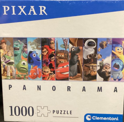 Clementoni  1000pc Disney-Pixar Movies Main Characters, Jigsaw Puzzle Rare NIB