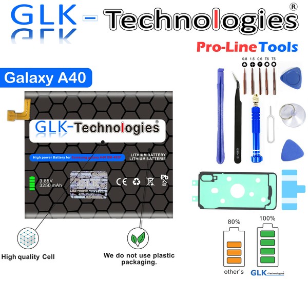 Glk Akku FüR Samsung Galaxy A40 SM-A405F EB-BA405ABE Battery Neu 2026 B.J / Pro-image