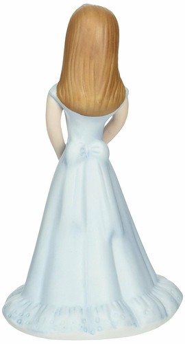 Birthday cake topper - Growing up girls BRUNETTE AGE 10 princess - 第 2/3 張圖片