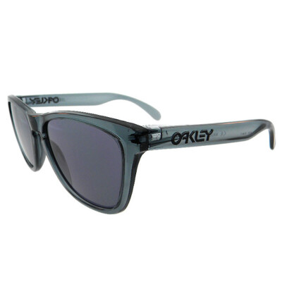 Oakley FROGSKINS Limited Edition Acid Black w/Grey Clear box 24