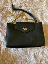 Michael Kors Jet Set Item Large East West Crossbody Chain Handbag Clutch