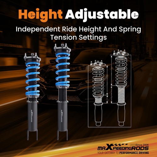 MaXpeedingrods T6 Coilovers Lowering Kit For Mercedes E320 E350 RWD 03-09 W211 - Picture 9 of 12